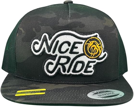 Wild West Black Camo Trucker Hat