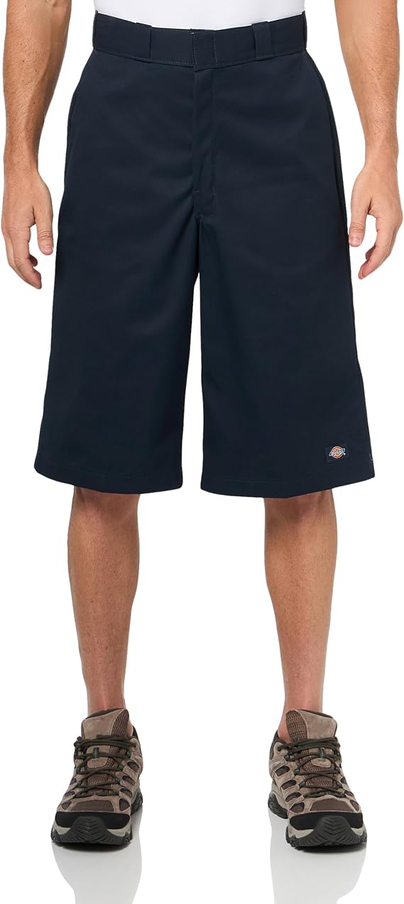 Dickies Men's Loose Fit Multi-use Pocket Work Shorts, 15"