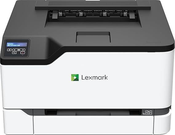 طابعة ليزر ملونة Lexmark CS331dw مع إيثرنت، طابعة مكتب لاسلكية صديقة للجوال مع طباعة تلقائية على الوجهين (3-Series) (40N9020)