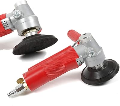 Air Wet Stone Polisher 4-Inch Pneumatic Air Wet Stone Grinder Polisher 4300RPM Granite Marble Stone Wet Air Sander Polisher Water Mill Pneumatic Polishing Tool 4300RPM, 4 Polishing Disc