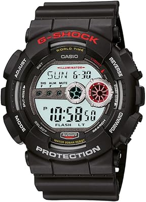 كاسيو رجالي XL سلسلة G-Shock الكوارتز 200 M WR مقاومة للصدمات الراتنج