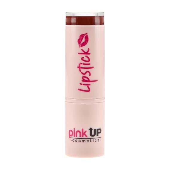 Pink Up | Lipstick | Long-lasting bold color with matte finish | Soft, creamy texture that wont dry lips | Lipstick | Lip makeup | Full coverage comfort | Luxe | Model PKLP010
