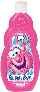 Mr. Bubble Liquid Bubble Bath ، Original 16 oz ( Pack of 7 )