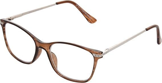 Foster Grant womens Faye Reading Glasses Square Reading Glasses