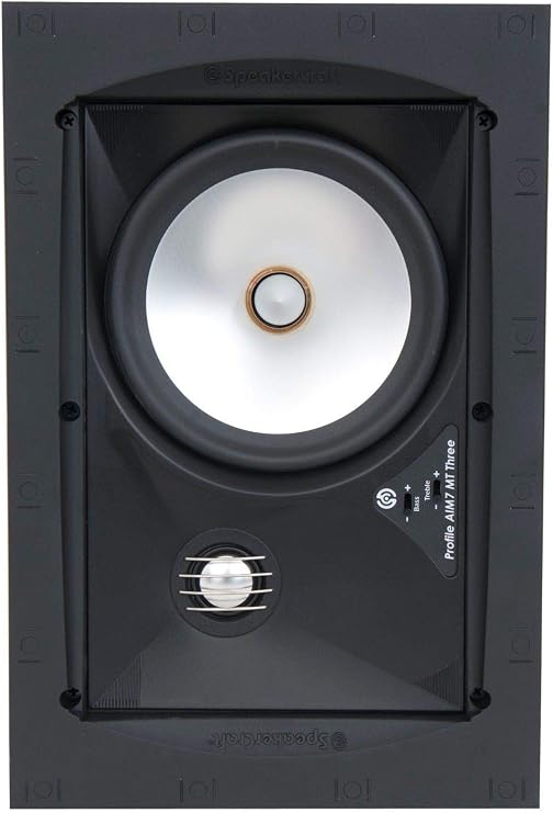 SpeakerCraft - ASM57703 - الملف الشخصي AIM7 MT Three - زوج مكبرات الصوت MT داخل الجدار