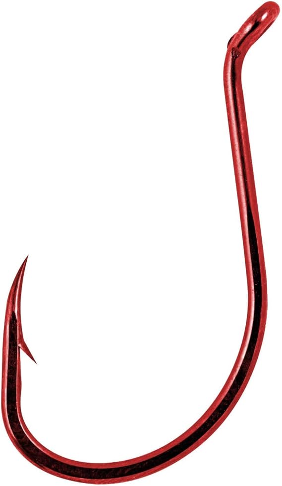 خطاف Gamakatsu Red Octopus ، 100 عبوة