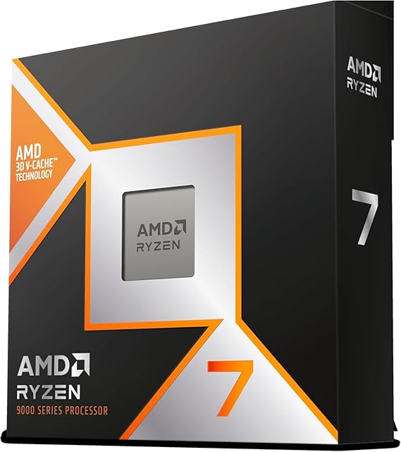معالج سطح مكتب AMD RYZEN 7 9800X3D ثماني النواة و16 خيطًا2