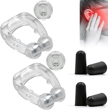 Acupeace Tinnitus Relief Device, Auricalm Tinnitus Relief Device, Tinnitus Relief for Ringing Ears, Tinnitus Ear Cuff Set Stop Ear Ringing 1Pair