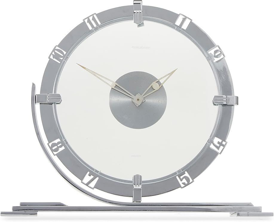 Pre-Loved Jaeger-LeCoultre x Hermes Clock, Silver