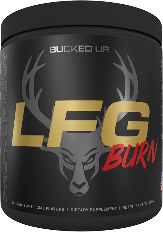 تجفيف LFG Pre Workout - مسحوق مكمل للطاقة والمضخة والتحمل والحرق ( 30 حصص ) ( التوت )