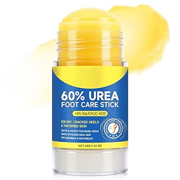 FANSHI Urea Cream 60% Urea Cream 60% Foot Care Stick Deeply Moisturising and Fast Absorbing Gentle Exfoliation for Dry, Cracked Heels & Thickened Skin (3PCS)