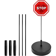 Parking Garage Flashing Stop Sign, Adjustable Height Car Reversing Guide Assistant LED Flashing Warning Stop Sign, Garage Parking Bumper Sensor Vehicle Exterior Stopper Indicator