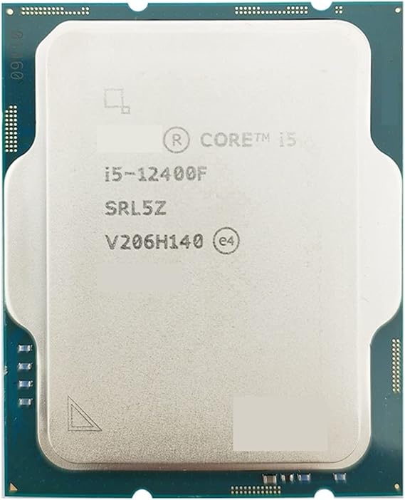 وحدة المعالجة المركزية c I5-12400F I5 12400F 2.5 GHz 6-Core 12-Thread CPU Processor 10NM L3 = 18M 65W LGA 1700