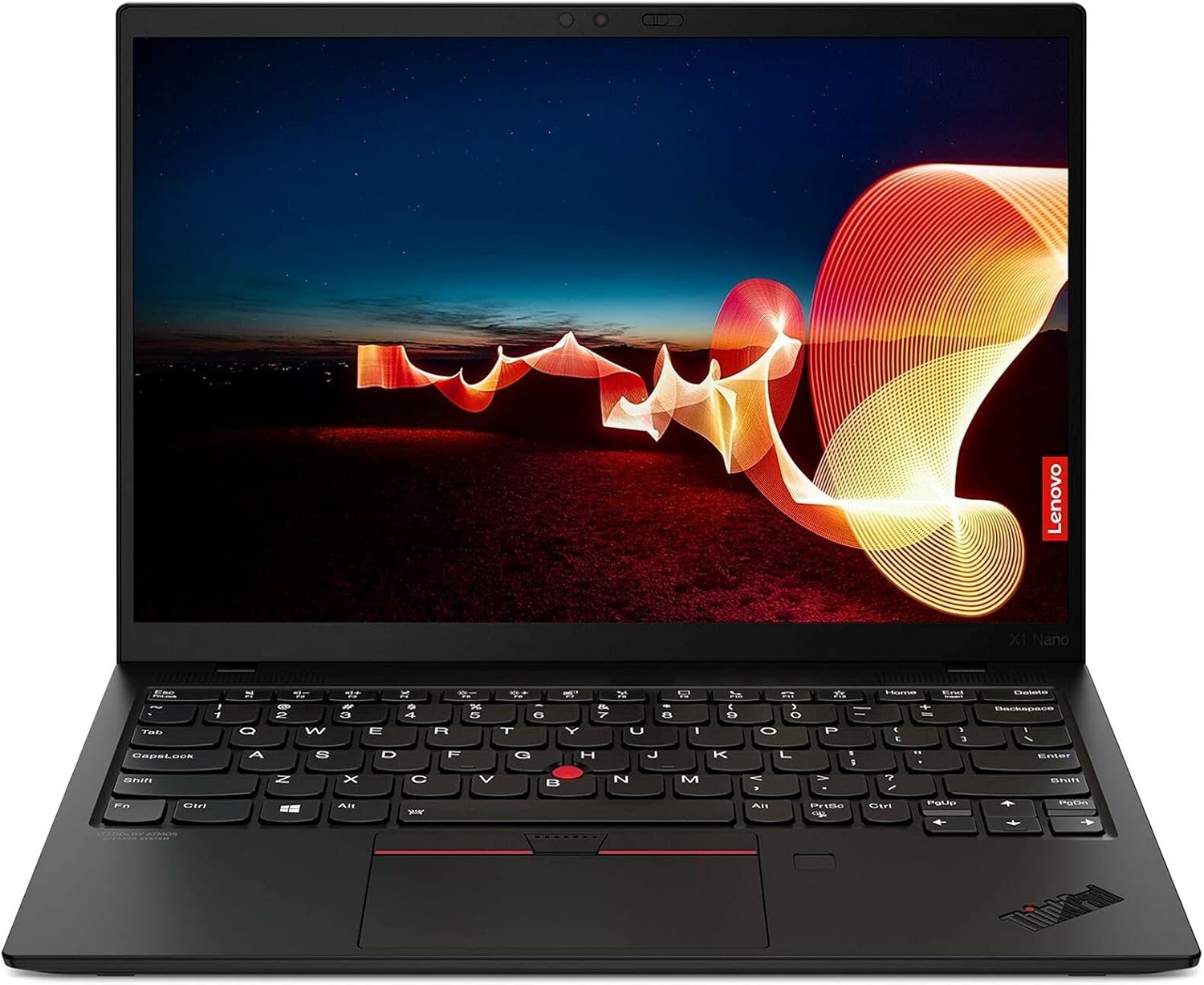 2021 Lenovo ThinkPad X1 Nano Ultra-Slim Laptop ، الجيل الحادي عشر Intel i7-1160G7 ، 13.0 2K 2160 x 1350 IPS ، Anti-Glare ، 450 nits ، 16 GB RAM ، 512 GB PCIe SSD, الوزن 1.99 رطل ، وين 10 برو - أسود كلاسيكي
