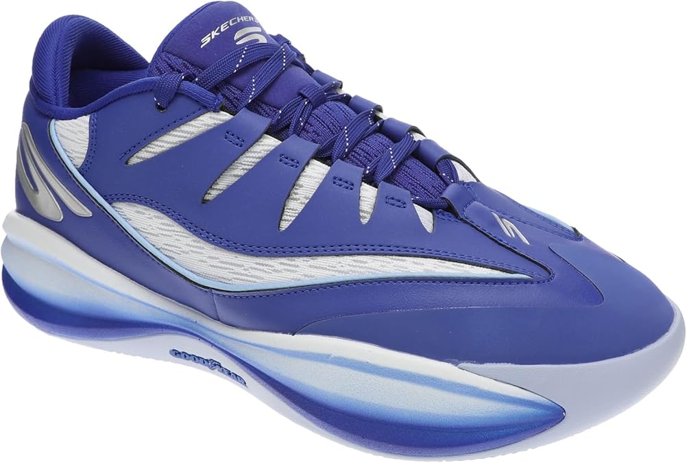Skechers Performance SKX B-LITE Men's Basketball, 14 D(M) US, Blue-White