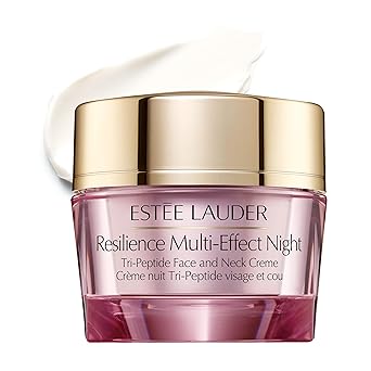 كريم مرطب للوجه والرقبة ثلاثي الببتيد متعدد التأثيرات من Estee Lauder Resilience | ممتلئ الجسم ومضاد للشيخوخة