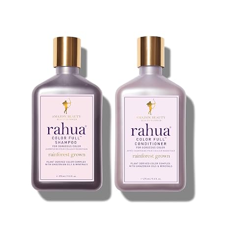 شامبو وبلسم Rahua Color Full - العناية بالشعر المغذي بدون مظهر باهت   