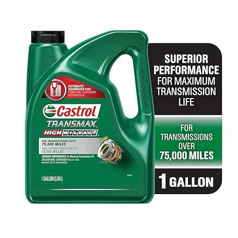 سائل ناقل الحركة الأوتوماتيكي Castrol Transmax High Mileage ، 1 Gallon