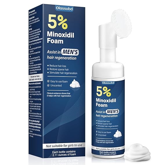 Minoxidil 5% Foam for Men Hair Growth