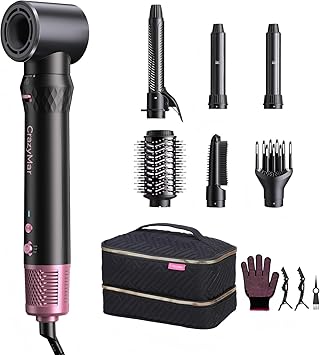 Air Styler, Fast Drying Blow Dryer & Curling StylingTool, Hot Air Styler No Heat Damage, Hot Air Styler Wrap for Curling Volumizing Straightening Styling