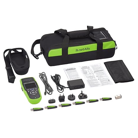 netAlly LRAT-2000-KIT LinkRunner AT Copper Fiber Ethernet Network Kit