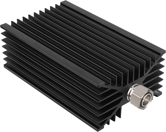 XRDS -RF 200W 4.3-10 Dummy Load, 50 Ohm 4.3-10 Mini DIN Male RF Dummy Load, 200W High-Power Terminator, Low VSWR, Wide Frequency Range 0-3 GHz for Telecom, Antennas, Testing