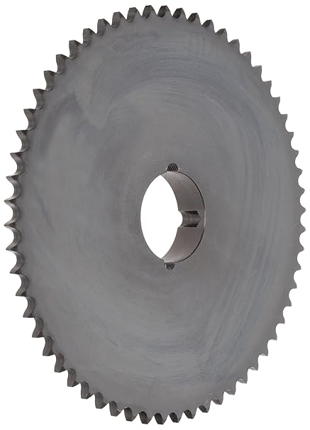 تسوباكي 40 BTL60 الأسطوانة سلسلة ضرس، حبلا واحدة، تصميم Taperlock، تصلب الأسنان، 1610 جلبة المطلوبة، 60 الأسنان، # 20 ANSI رقم.، 1/2 "الملعب