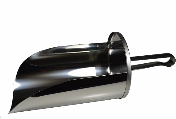 Paderno World Cuisine 42609-20 Stainlesssteel Flour Scoop, 1Qt