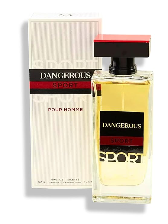 DANGEROUS SPORT POUR HOMME EAU DE TOILETTE 3.4 FL. Oz. Woody Spicy fragrance for men.