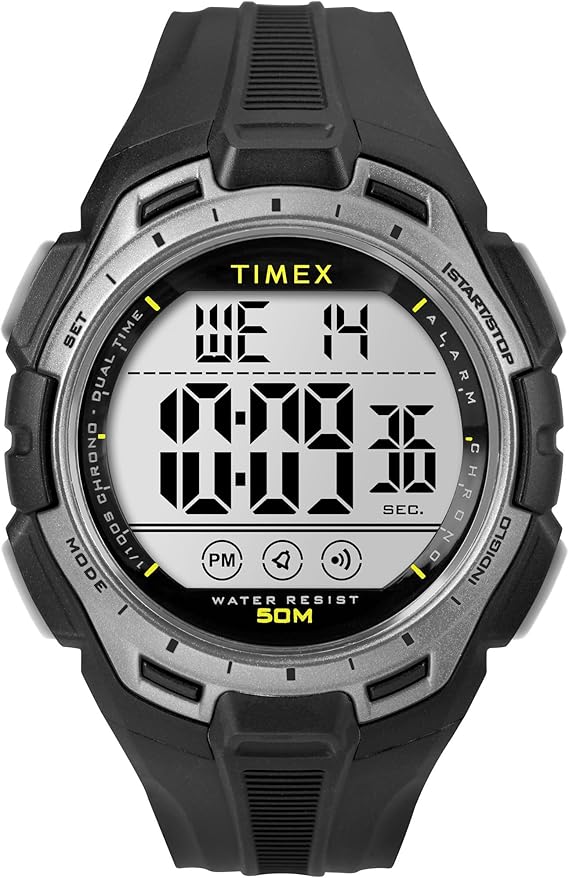 ساعة Timex للجنسين الرقمية 43 مم