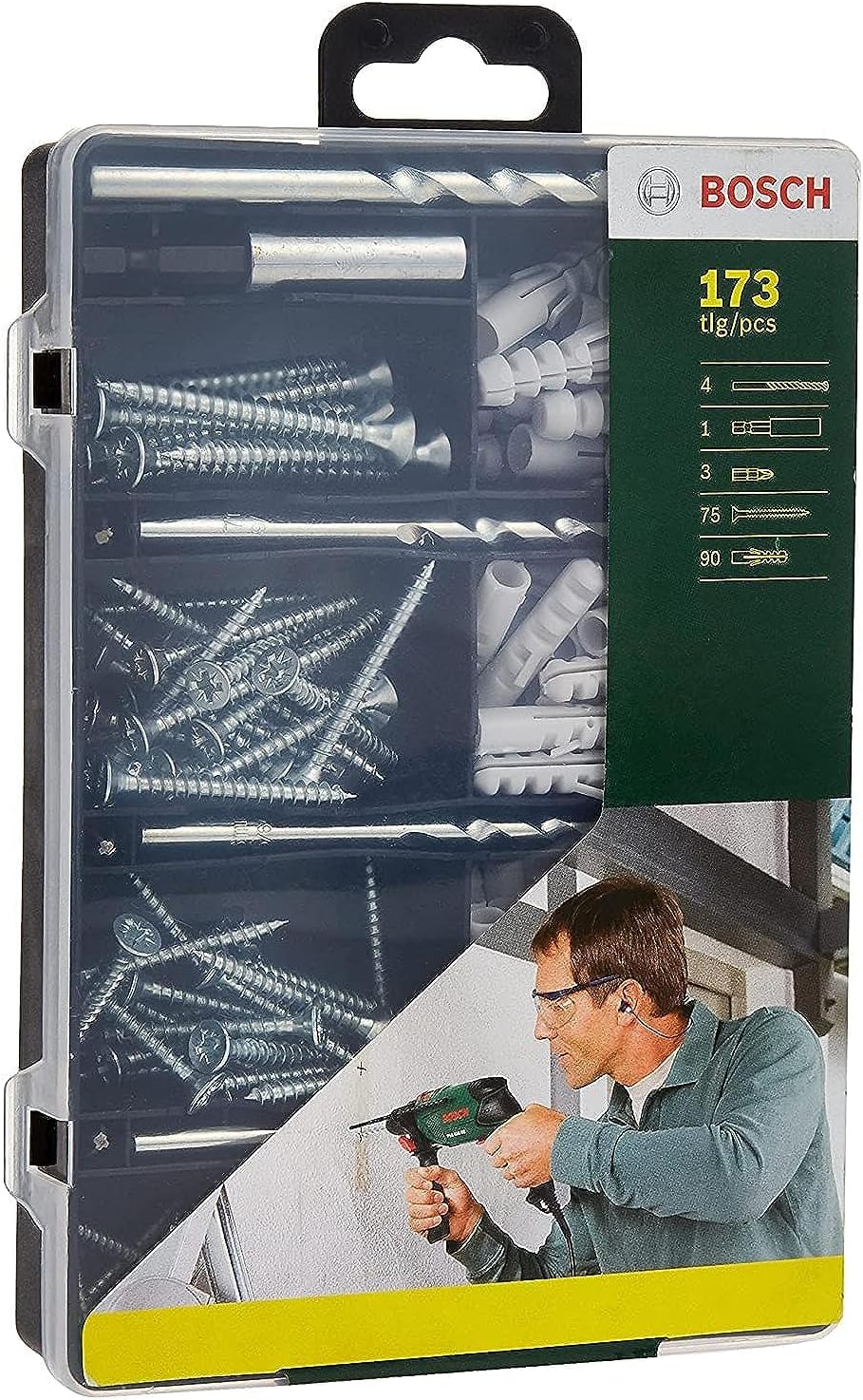 Complete set for fixing Dremel Bosch 2607019511, 173 pieces, 4 ends