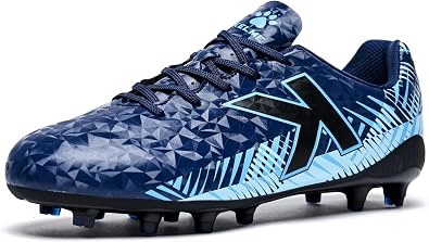 KELME Blaze Youth Soccer Cleats, Firm/Artificial Ground, Outdoor Athletic Shoes for Young Men and Women