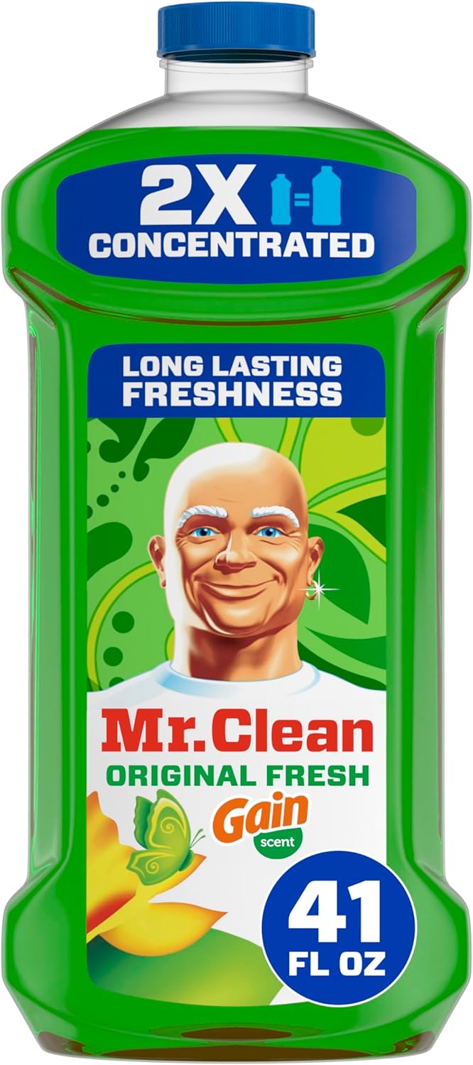 2X Concentrated Multi Surface Cleaner with Gain Original Scent, All Purpose Cleaner, 41 fl oz