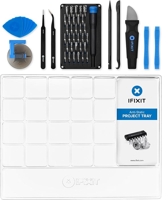 iFixit Pro Tech Go + حزمة علبة المشروع المضادة للكهرباء الساكنة