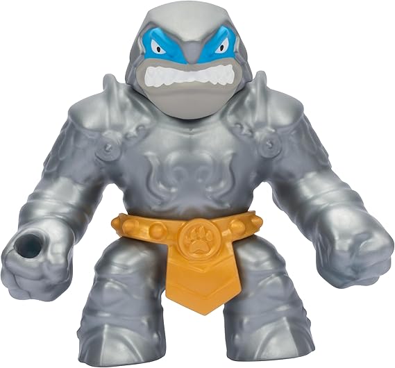 أبطال Goo Jit Zu Stretch Strikers Hero Pack ، Stretchy Action Figure Thrash ، Unique Goo Filling ، تمدد حتى 3 أضعاف حجمها ، اجمع كل 5 Squishy ، Stretchy ، Scrunchy Characters