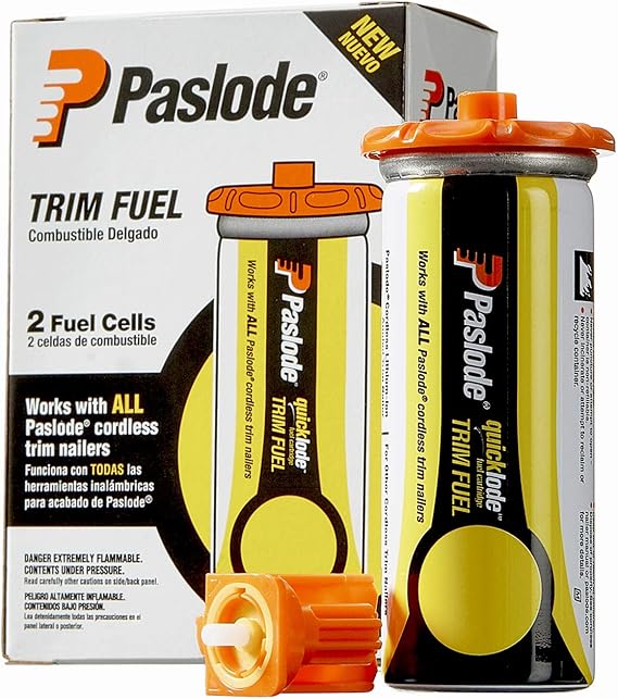 Paslode Universal Short Yellow Trim Fuel Cell - 816007 - لـ Paslode Finish & Brad Nailers - عبوتين