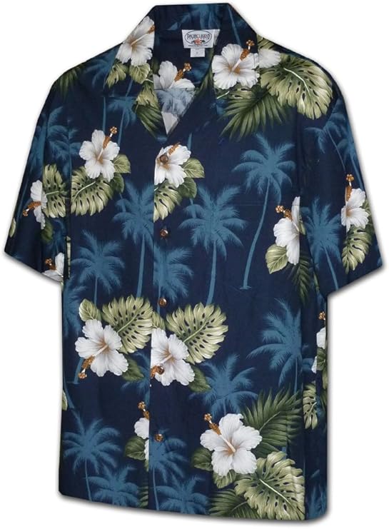 Hibiscus Island Boy Hawaiian Aloha Shirts