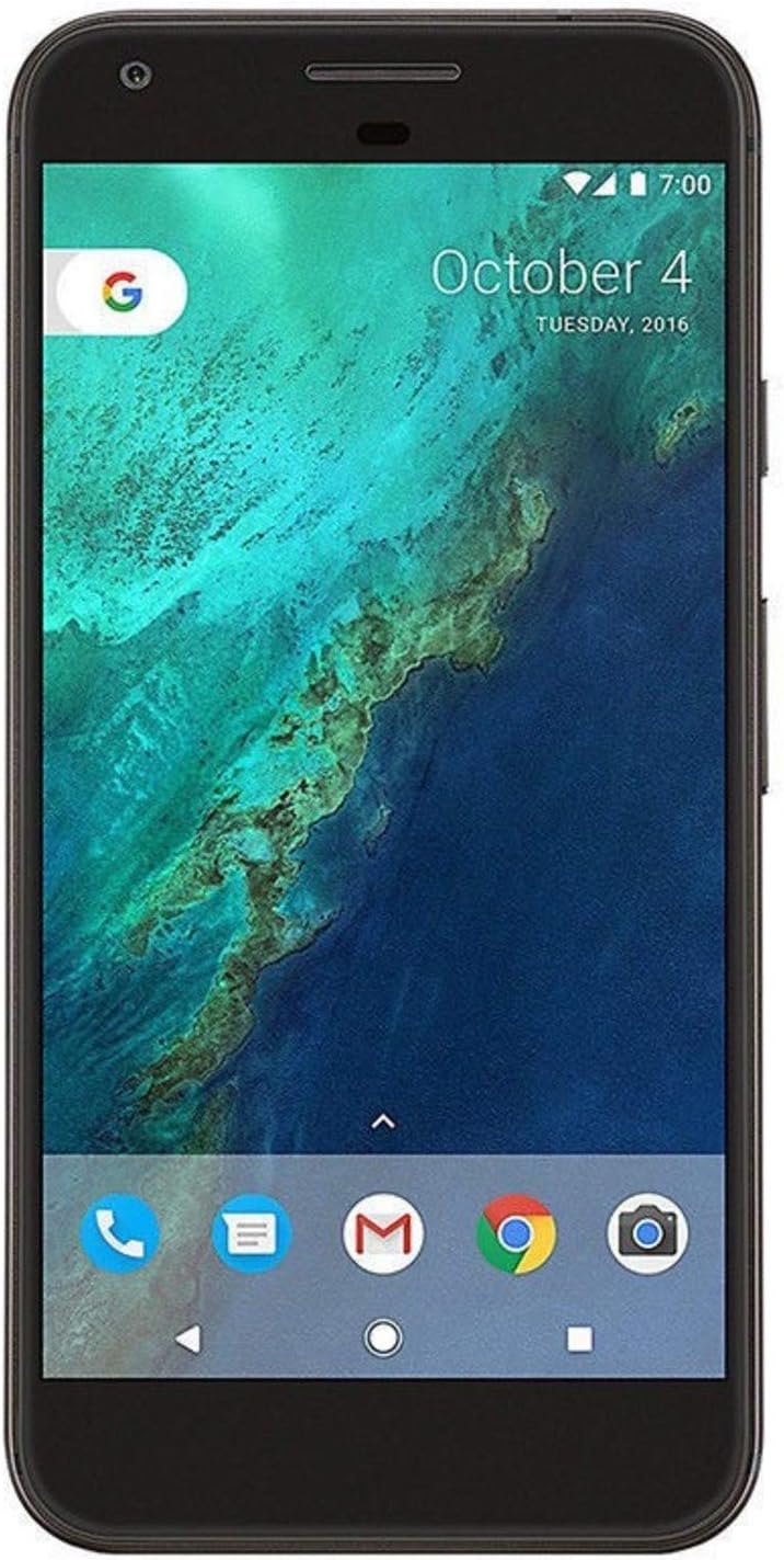 Google Pixel XL ، GSM غير المقفل 32 جيجابايت - تم تجديده بالكامل باللون الأسود