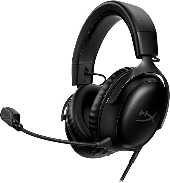 سماعة الألعاب HyperX Cloud III، باللون الأسود