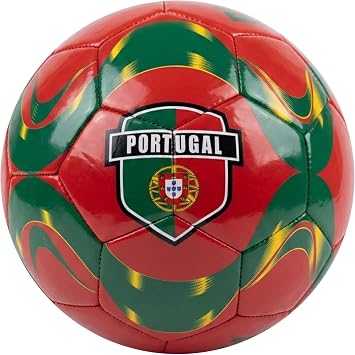 Icon Sports Portugal Soccer Ball - Size 2,4 and 5, National Soccer Team Ball