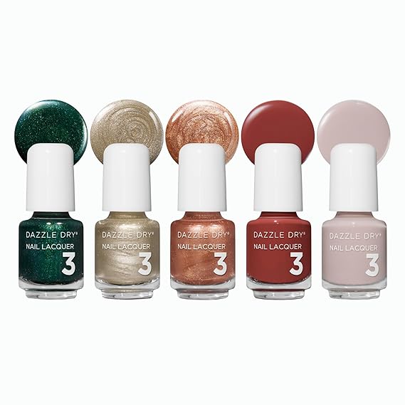 Dazzle Dry Mini Flight - Afterparty - 5 ورنيش صغير