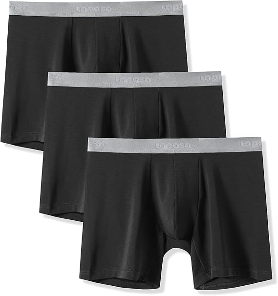 ملخصات بوكسر الرجال LAPASA 3 -حزمة MicroModal Stretch Lingerie Trunks Comfort Soft Breathable M71