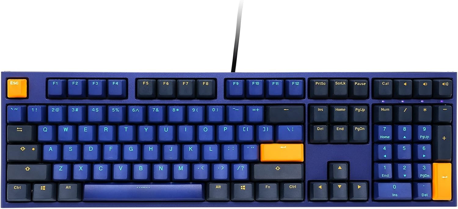 لوحة مفاتيح زرقاء من نوع Horizon Cherry MX