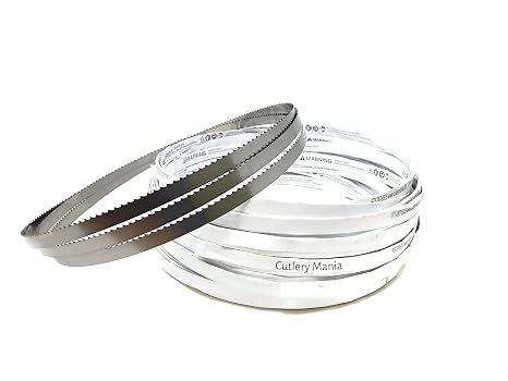Cutlery Mania Meat Band Saw Blade 164-1-2 inch 3tpi X 5/8 X .025 (4-Pack)