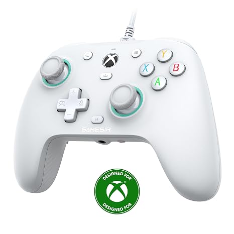 GameSir G7 SE وحدة تحكم Xbox One مرخصة رسميًا مع Hall Effect Sticks لنظام التشغيل Windows 10/11 و Xbox One و Xbox Series X / S و PC Gamepad مع منفذ سماعة أذن 3.5 مم وزر خلفي قابل للبرمجة