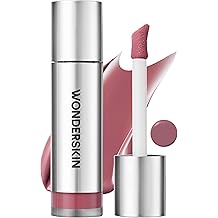 Wonderskin Cream Blush Stain - Wonder Blading All-Day Blush Stain, 12HR Transfer-Proof Warm Peach Pink Liquid Blush Tint for Cheeks, Buildable Natural Glowy Finish, Water-Resistant, Vegan (Barely)
