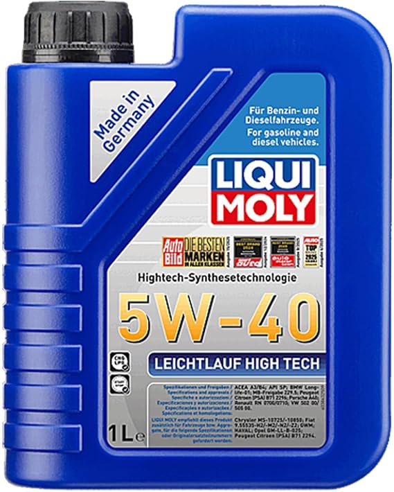 زيت محرك Liqui Moly 2331 Leichtlauf High Tech 5W-40 - 1 Liter