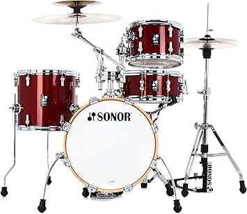 Sonor AQX Jungle 4 قطع Shell Pack - Red Moon Sparkle