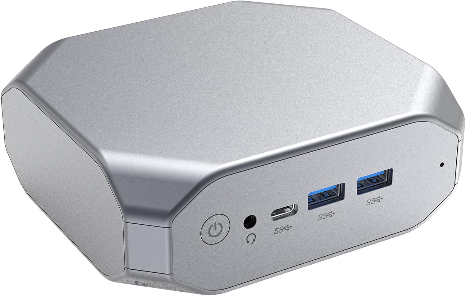 كمبيوتر صغير يعمل بنظام Ubuntu،AMD A9 9400 APU حتى 3.2 جيجاهرتز كمبيوتر يعمل بنظام Linux 8 جيجابايت من ذاكرة الوصول العشوائي 128 جيجابايت SSD،كمبيوتر سطح مكتب صغير يدعم 4K Dual HDMI2.4&5G WiFiBT5.0Gigabit EthernetVESAAتشغيل تلقائي