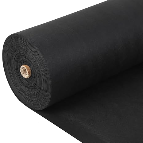 Geotextile Landscape, EliteEdge 6 ft x 50 ft & 6 oz Geotextile Fabric, PP Drainage 350N Tensile Strength & 440N Load Capacity, for Driveway & Road Stabilizationr, Erosion Control, French Drains